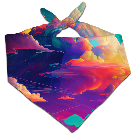 Psychedelic Clouds Bandana, iEDM, | iEDM