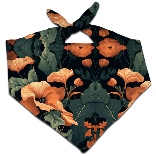 Tangerine Floral Bandana, iEDM, | iEDM