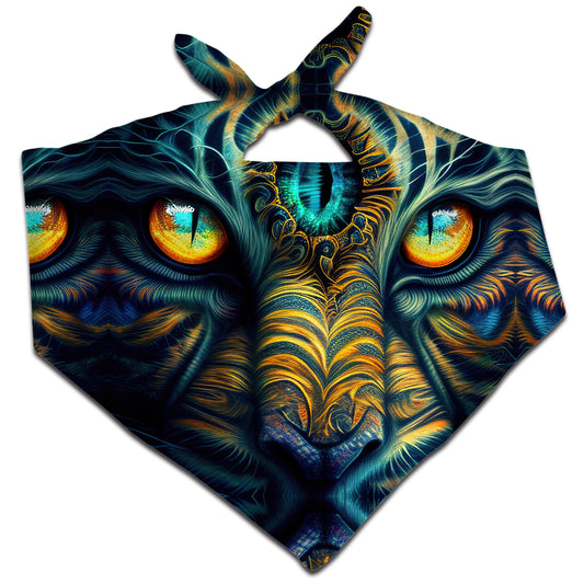 Tiger Eyes Psychedelic Bandana, iEDM, | iEDM