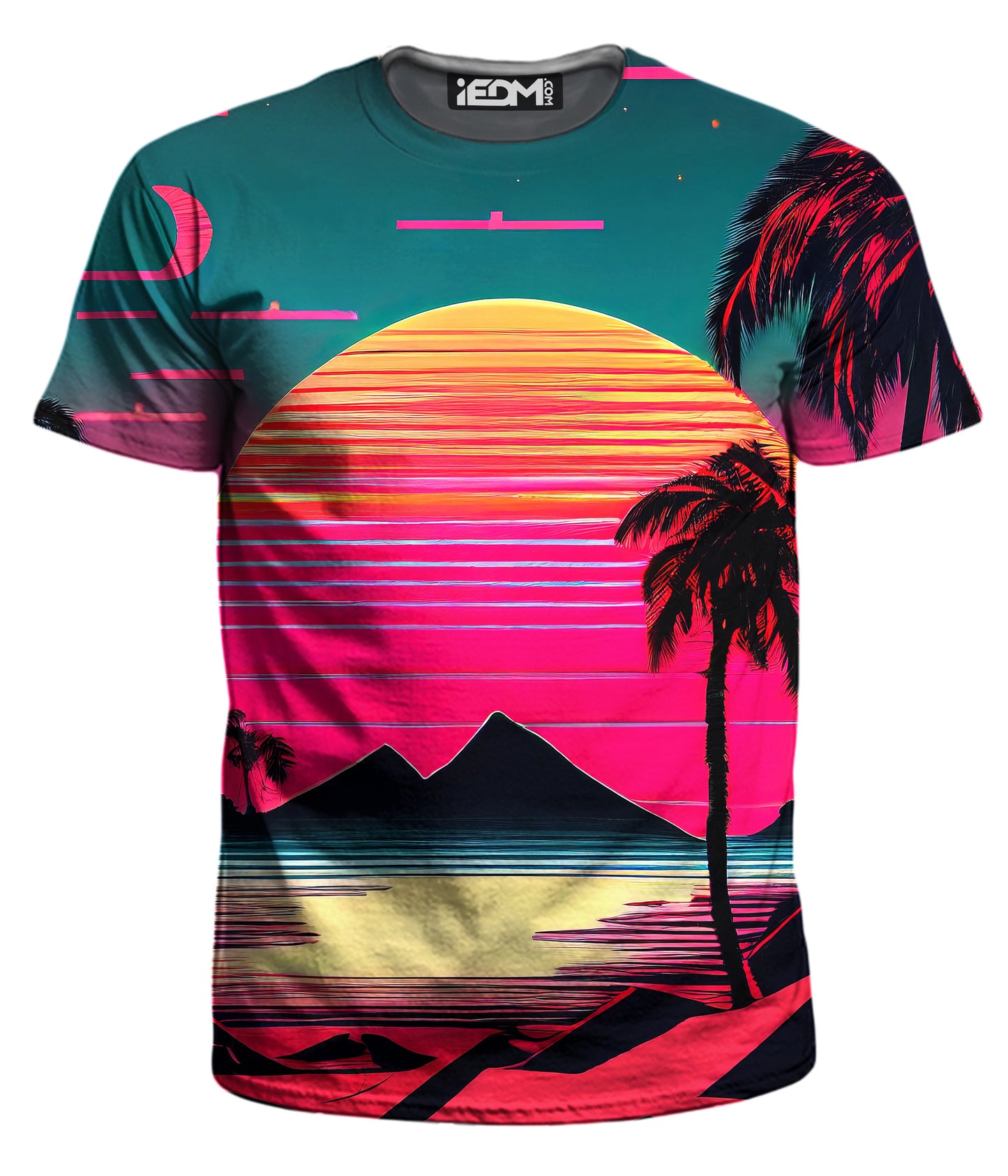 Beach Sunset Men's T-Shirt, iEDM, | iEDM