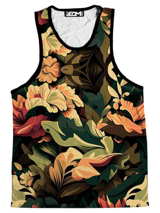 Floral Camo Men's Tank, iEDM, | iEDM