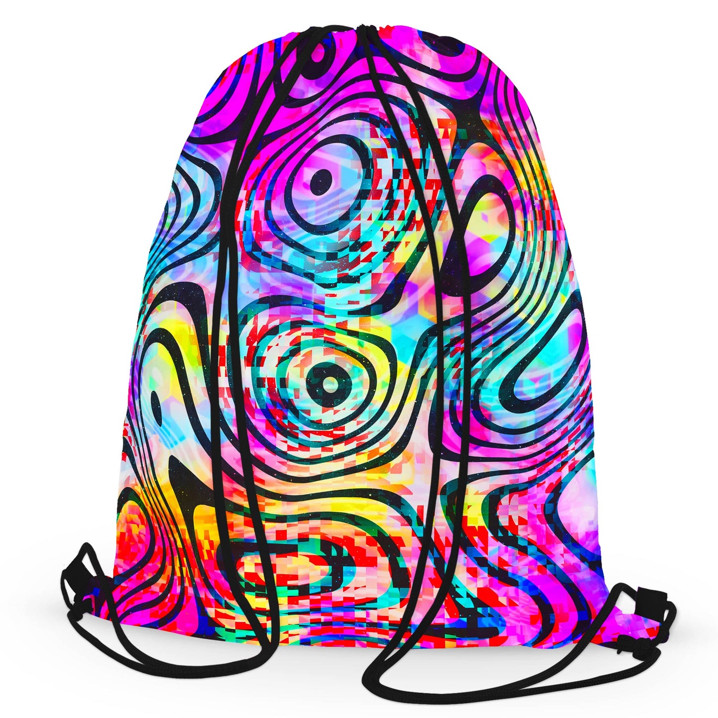 Psytrance Drawstring Bag, Art Design Works, | iEDM
