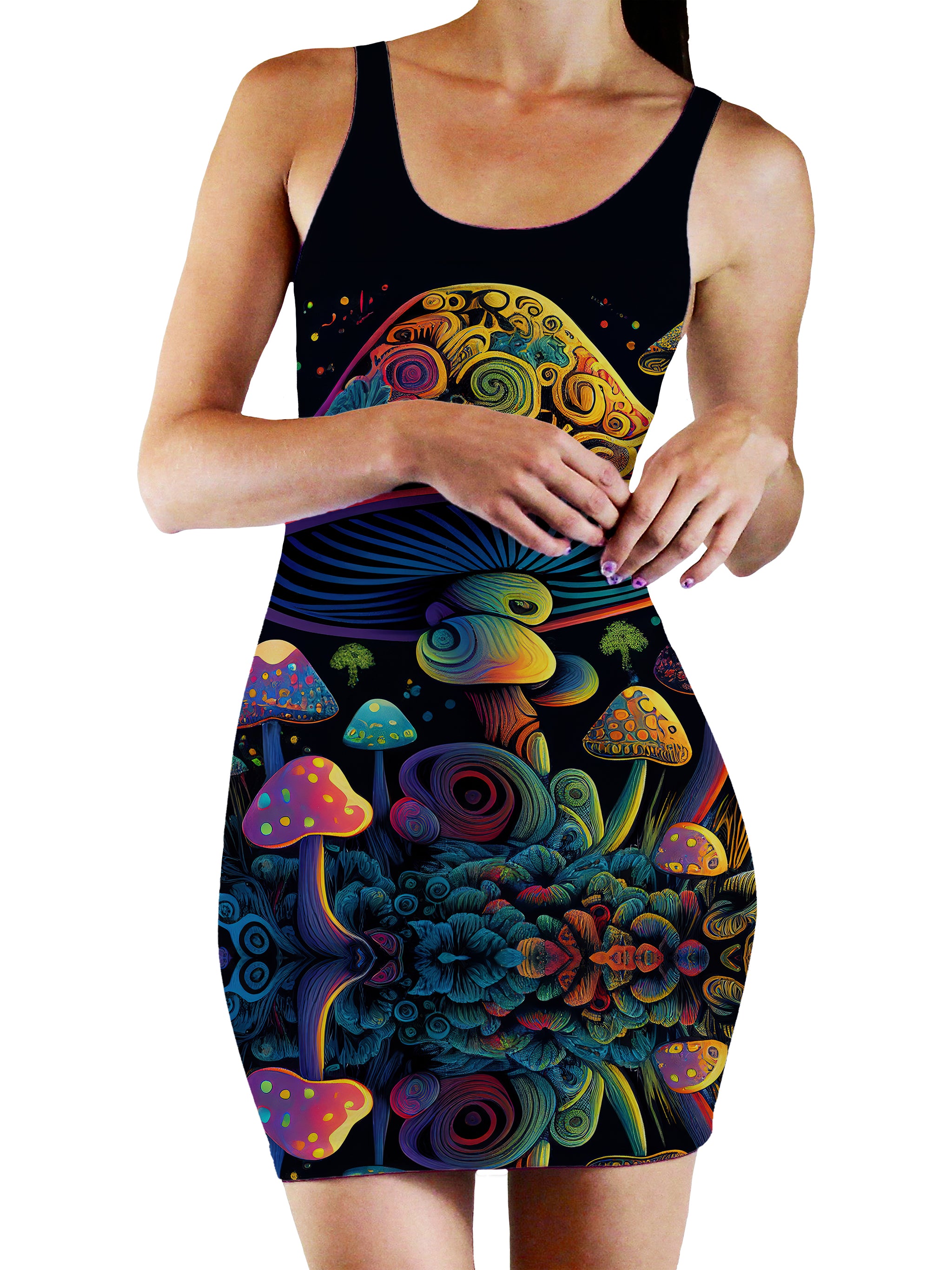 Shroom Melt Bodycon Mini Dress – iEDM