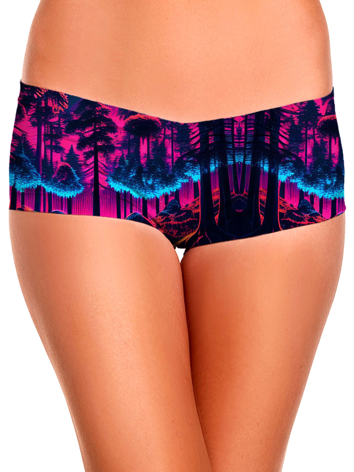 Neon Forest Booty Shorts, iEDM, | iEDM