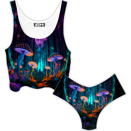 Natures Medicine Crop Top and Booty Shorts Combo, iEDM, | iEDM