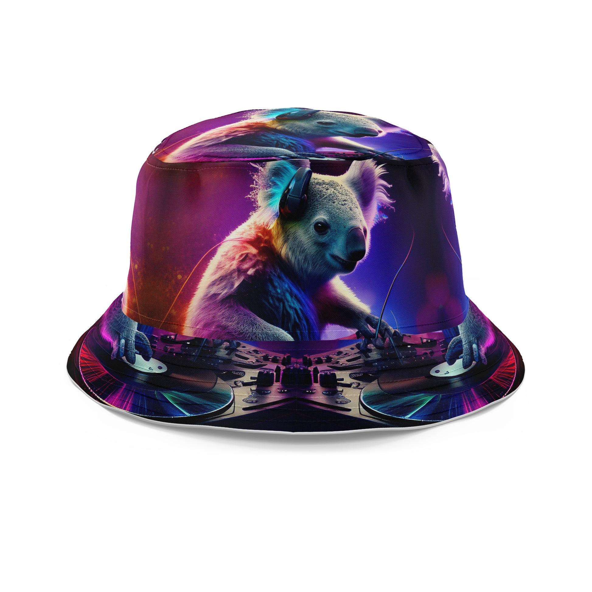 Koala Dj Playing Music Bucket Hat, iEDM, | iEDM