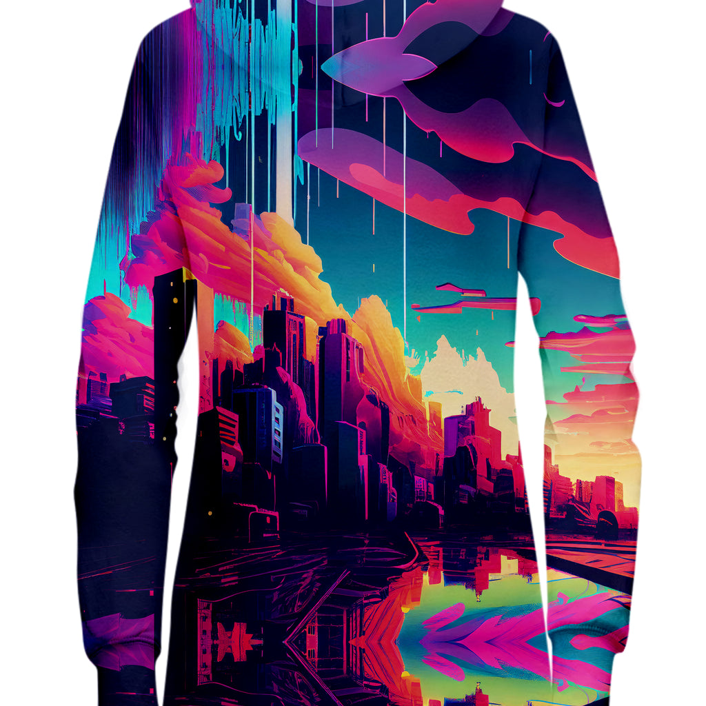 City In The Clouds Hoodie Dress, iEDM, | iEDM