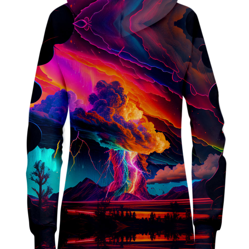 Rainbow Storm Hoodie Dress, iEDM, | iEDM