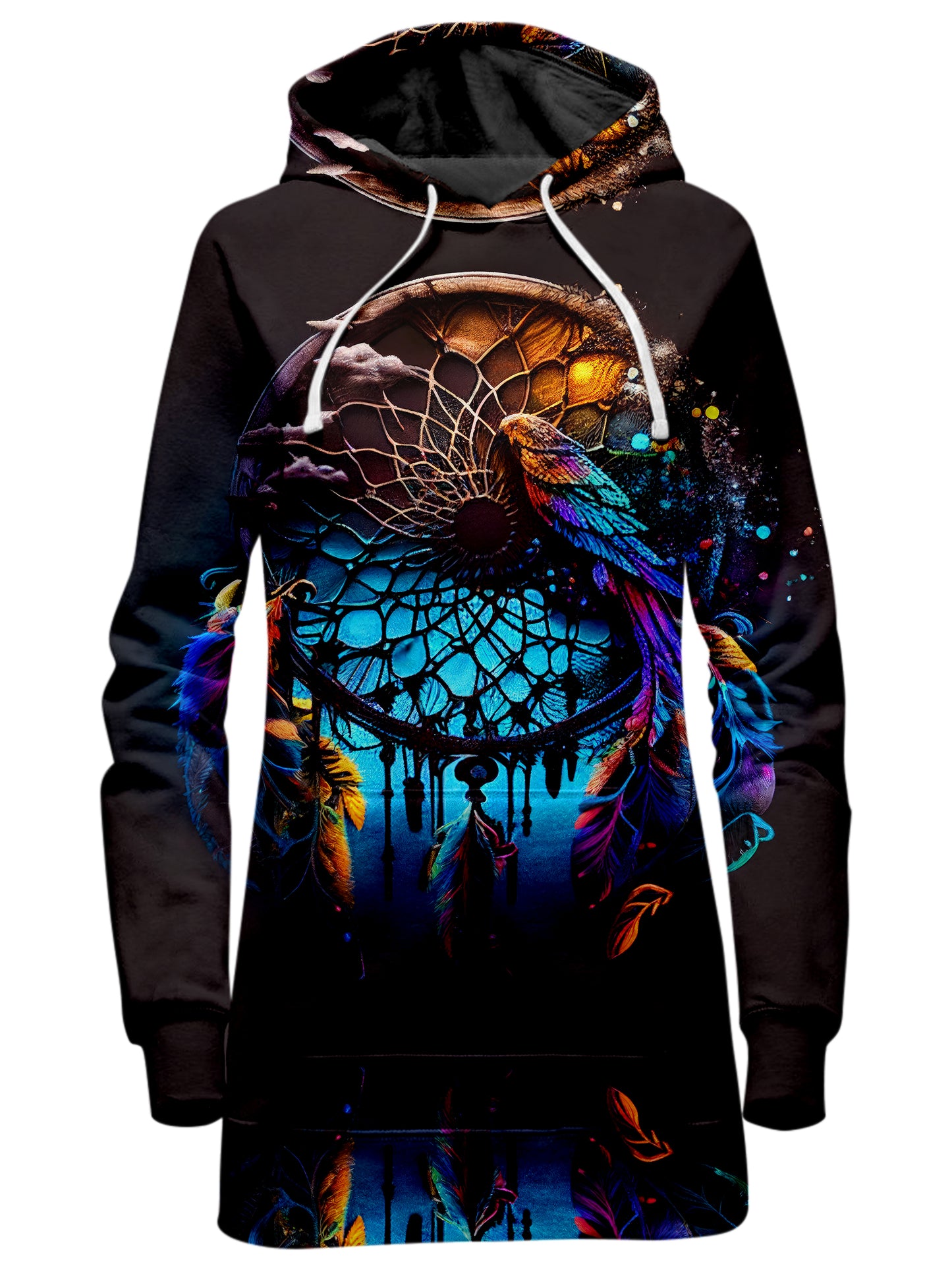 Dreamcatcher 02 Hoodie Dress, iEDM, | iEDM