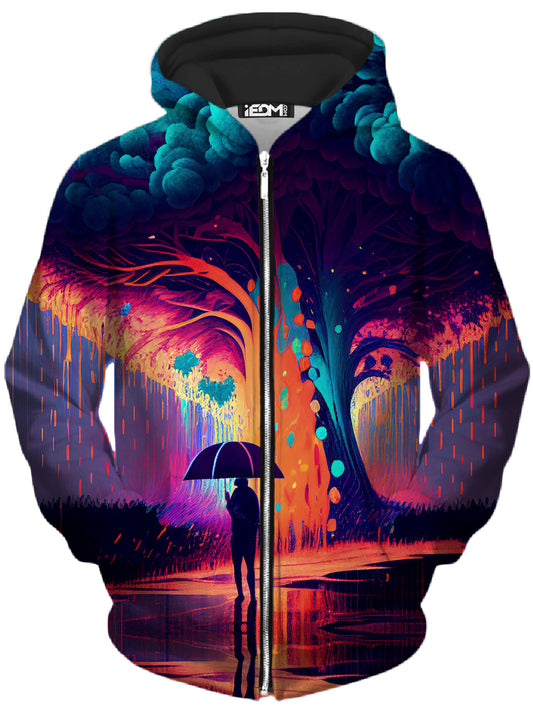 Find Shelter Unisex Zip-Up Hoodie, iEDM, | iEDM