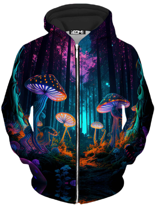 Natures Medicine Unisex Zip-Up Hoodie, iEDM, | iEDM