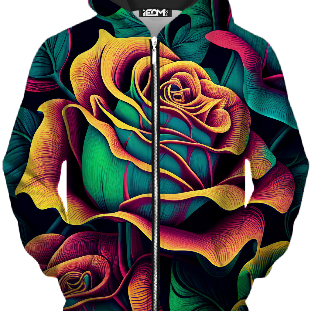 Rosebud Zip-Up Hoodie and Leggings Combo, iEDM, | iEDM
