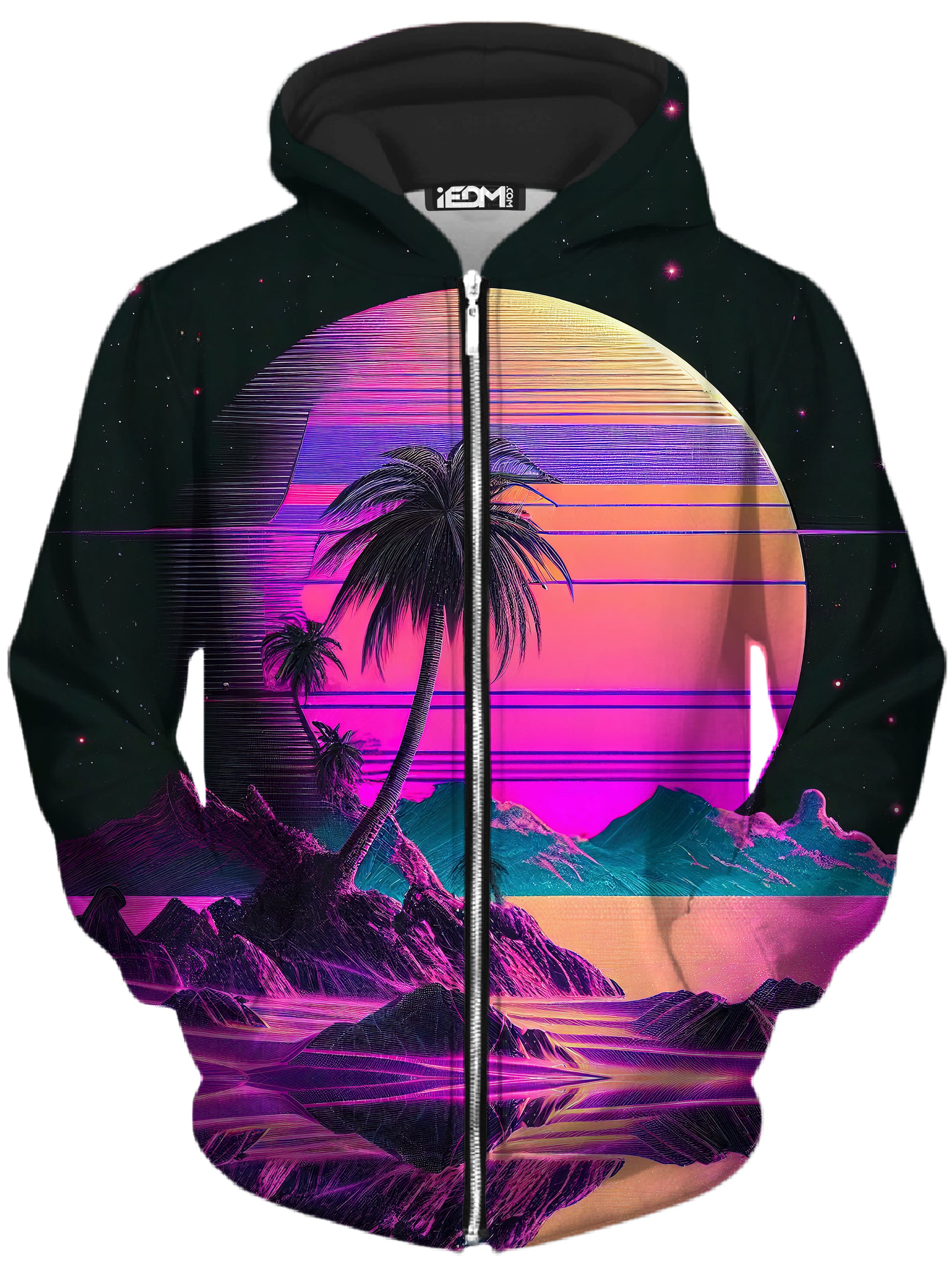 Vapor Solar System Zip-Up Hoodie and Joggers Combo, iEDM, | iEDM