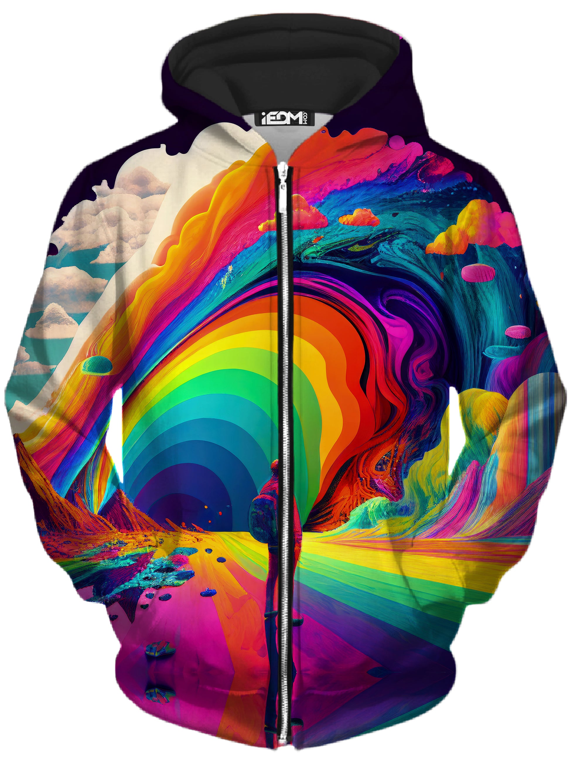 We Are All Mad Here Unisex Zip-Up Hoodie, iEDM, | iEDM