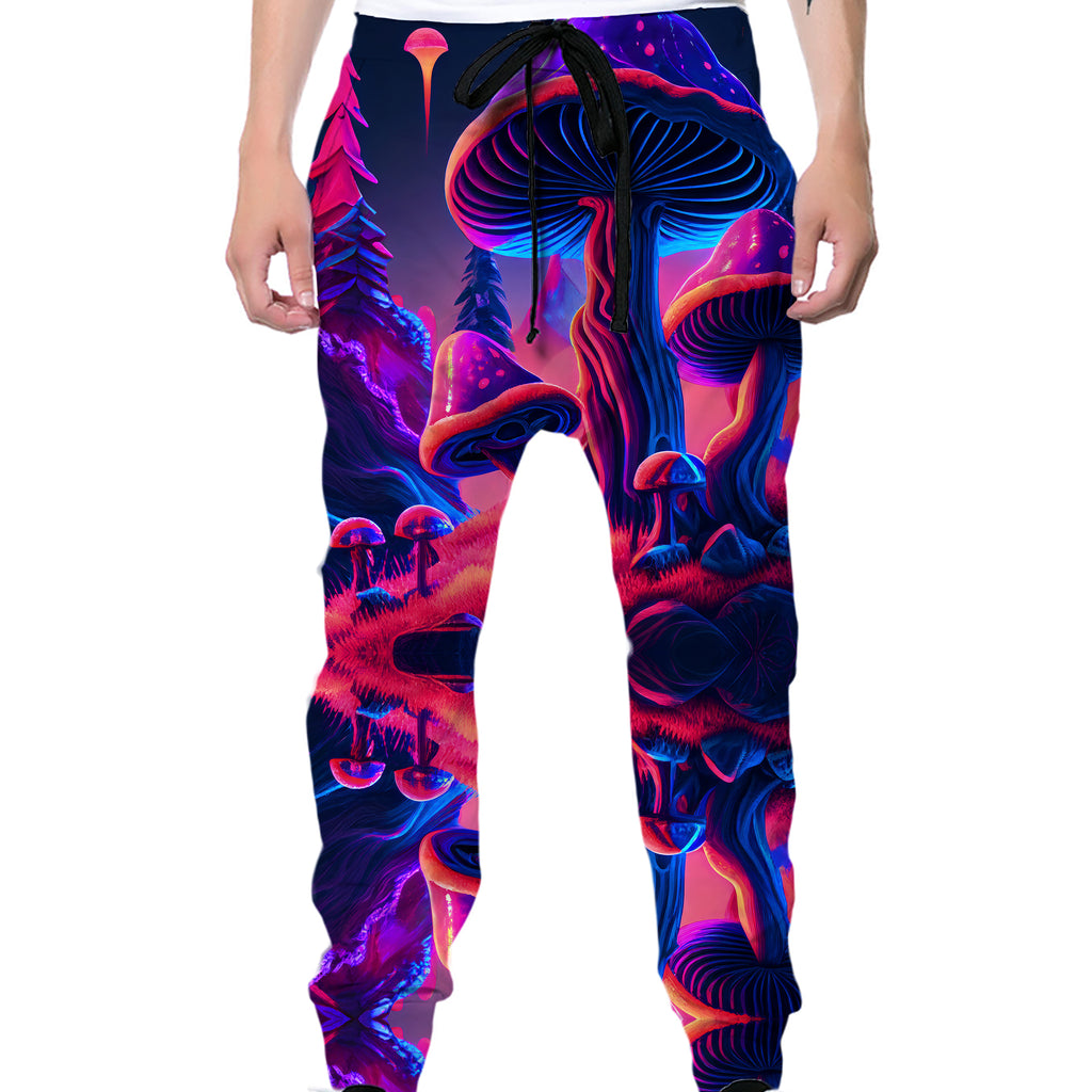 Shroom Trip Zip-Up Hoodie and Joggers Combo, iEDM, | iEDM