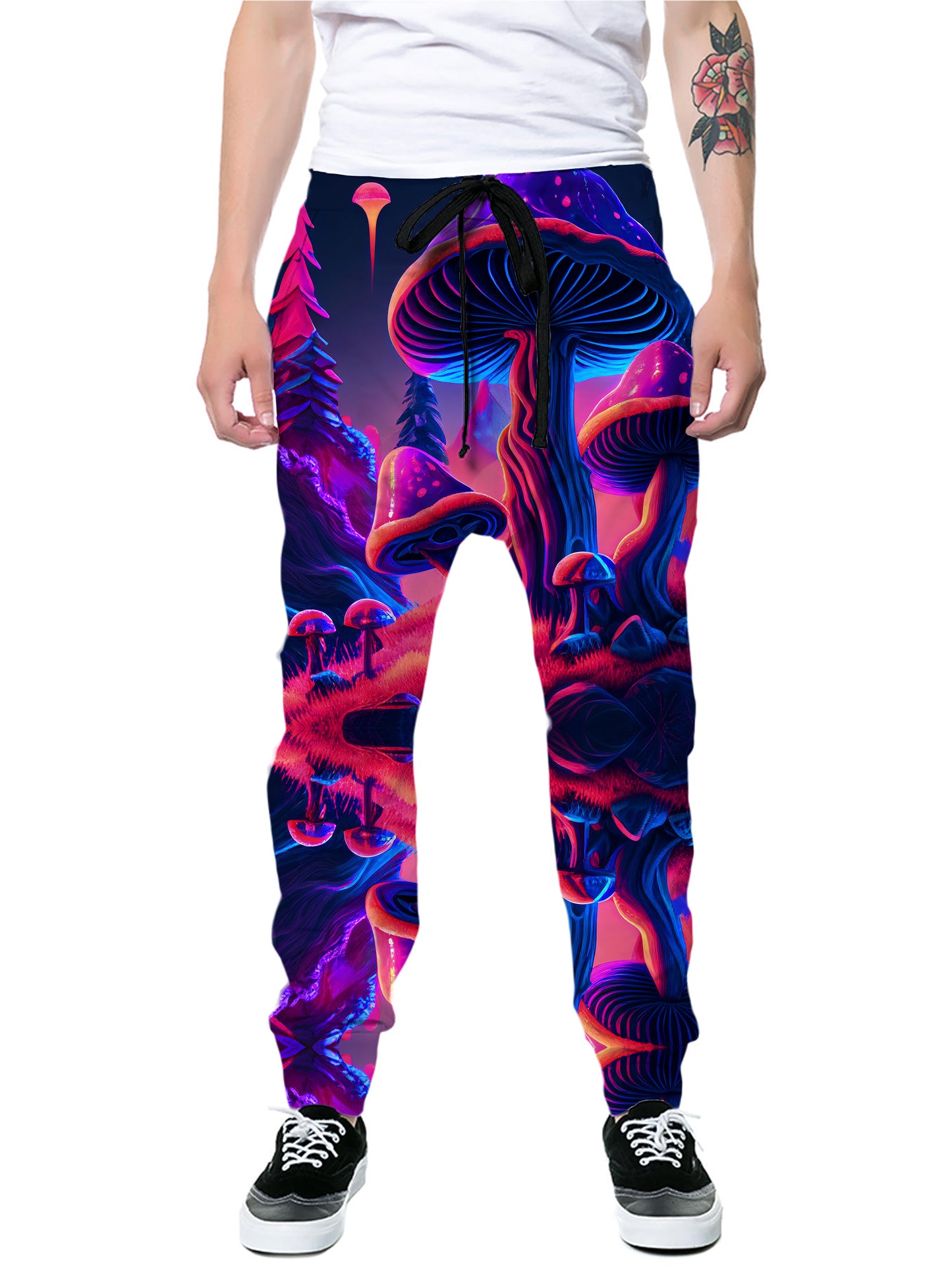 Shroom Trip Zip-Up Hoodie and Joggers Combo, iEDM, | iEDM