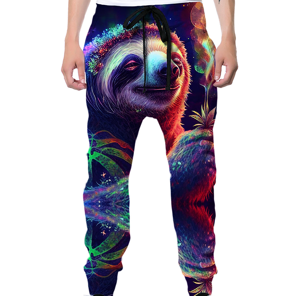 Chill Sloth Zip-Up Hoodie and Joggers Combo, iEDM, | iEDM