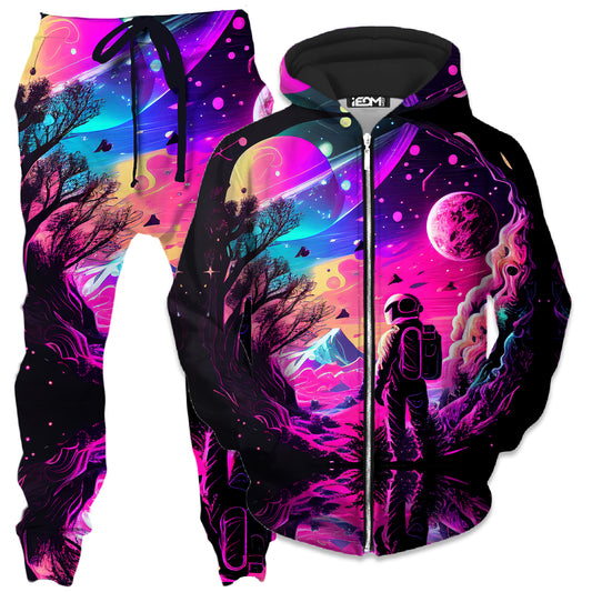 Metasphere Zip-Up Hoodie and Joggers Combo, iEDM, | iEDM