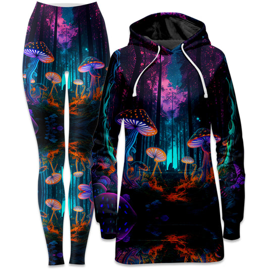 Natures Medicine Hoodie Dress and Leggings Combo, iEDM, | iEDM