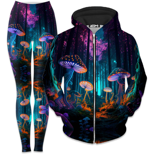 Natures Medicine Zip-Up Hoodie and Leggings Combo, iEDM, | iEDM