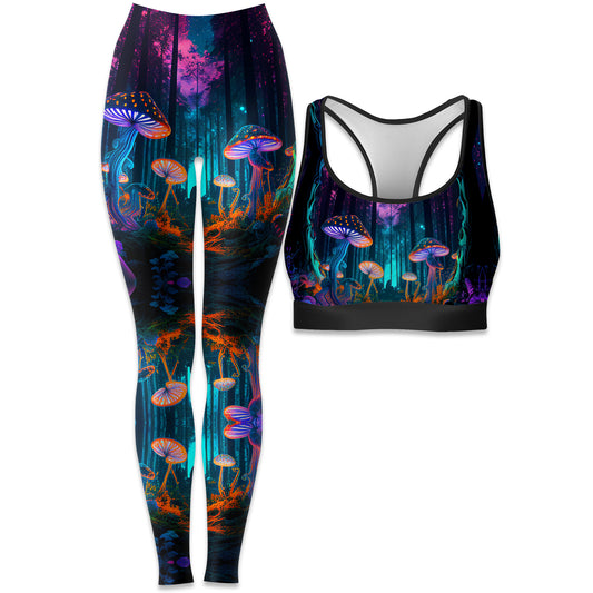 Natures Medicine Rave Bra and Leggings Combo, iEDM, | iEDM