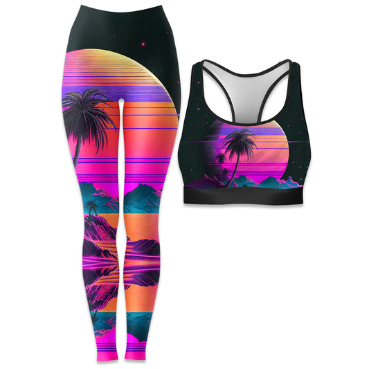 Vapor Solar System Rave Bra and Leggings Combo, iEDM, | iEDM