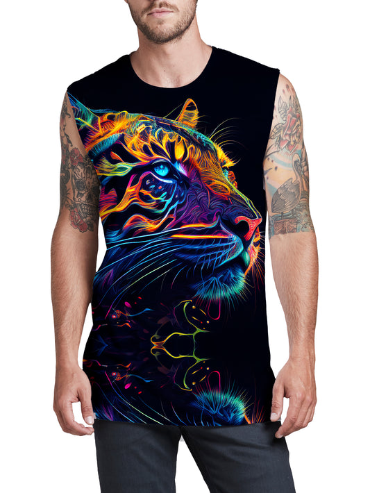 Tigre Realm Men's Muscle Tank, iEDM, | iEDM