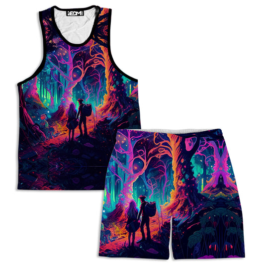 Soulmates Men's Tank and Shorts Combo, iEDM, | iEDM