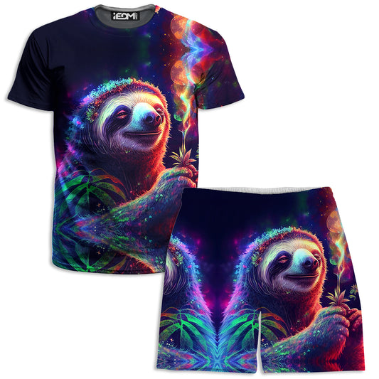 Chill Sloth T-Shirt and Shorts Combo, iEDM, | iEDM