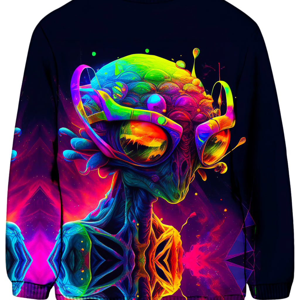 Psychedelic Alien Sweatshirt, iEDM, | iEDM