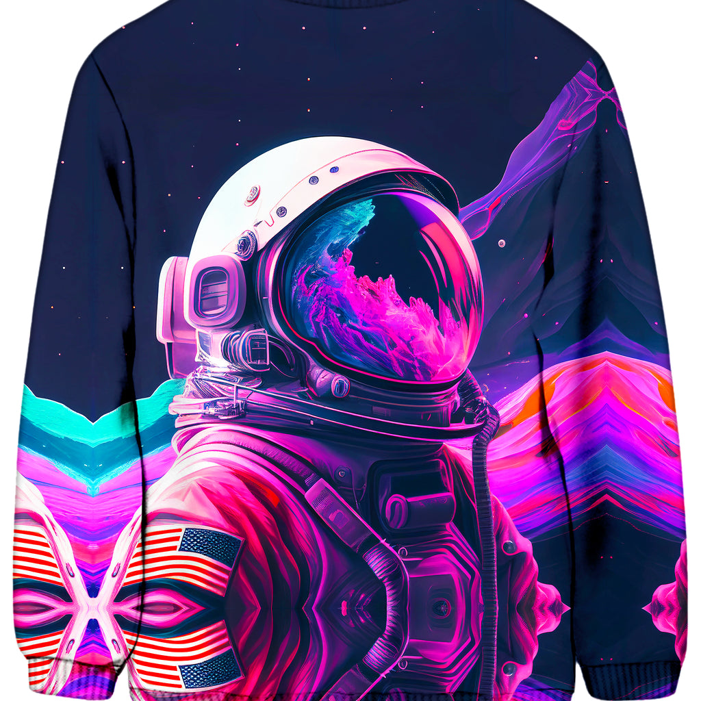 Synthwave Astronaut Sweatshirt, iEDM, | iEDM