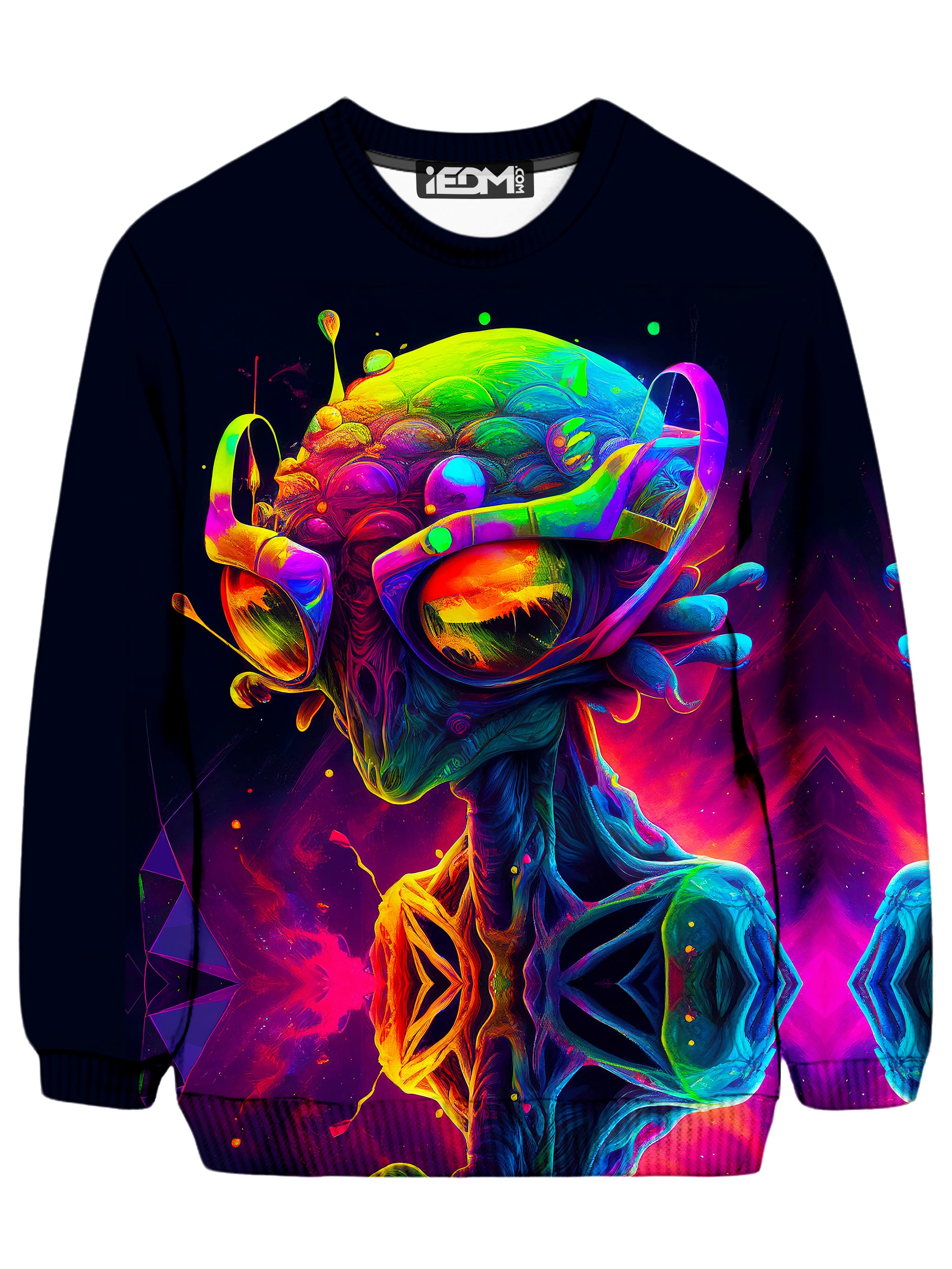 Psychedelic Alien Sweatshirt
