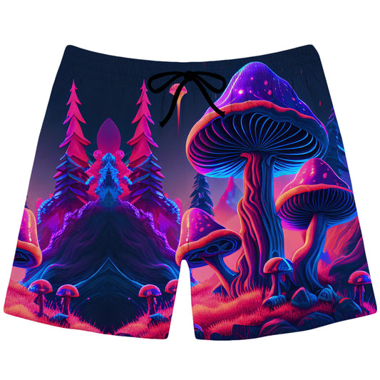 Shroom Trip Swim Trunks, iEDM, | iEDM