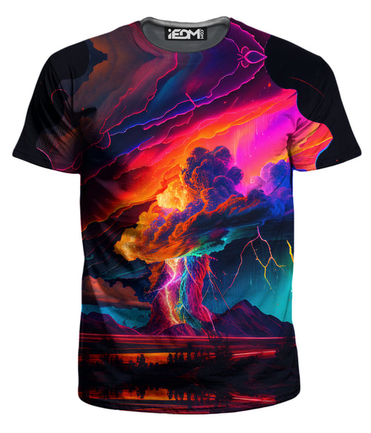 Rainbow Storm Men's T-Shirt, iEDM, | iEDM