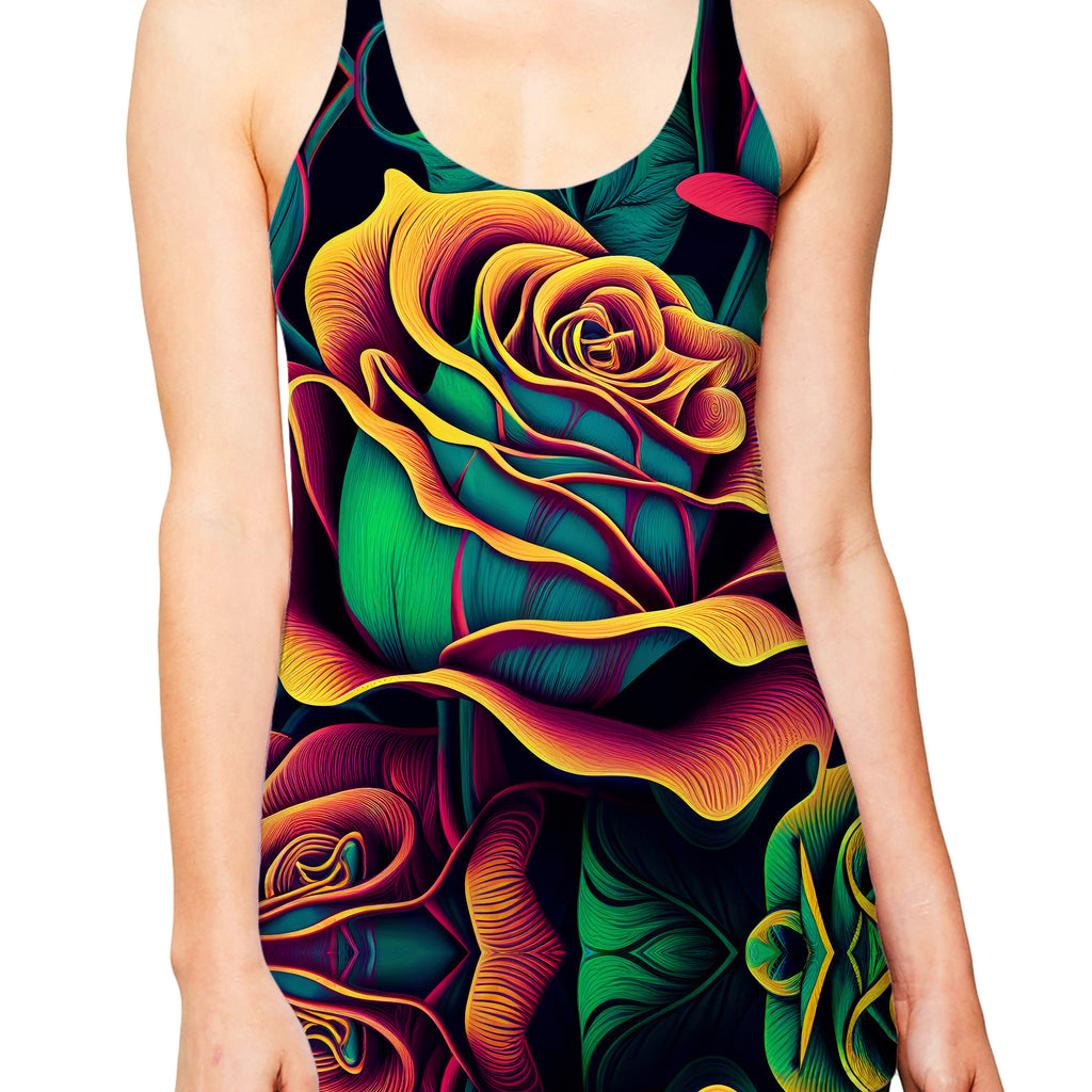 Rosebud Women's Tank and Leggings Combo, iEDM, | iEDM