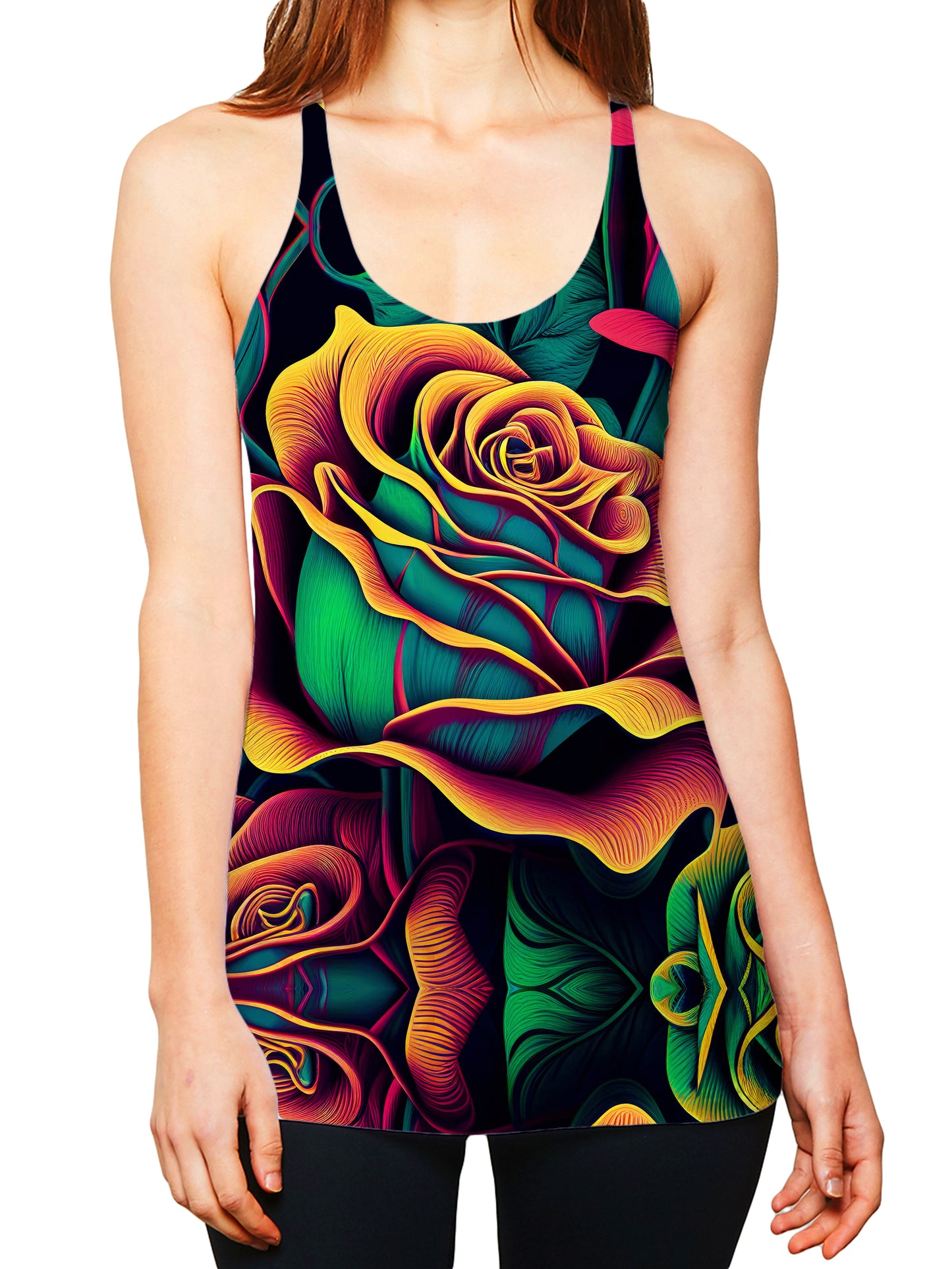 Rosebud Women's Tank and Leggings Combo, iEDM, | iEDM