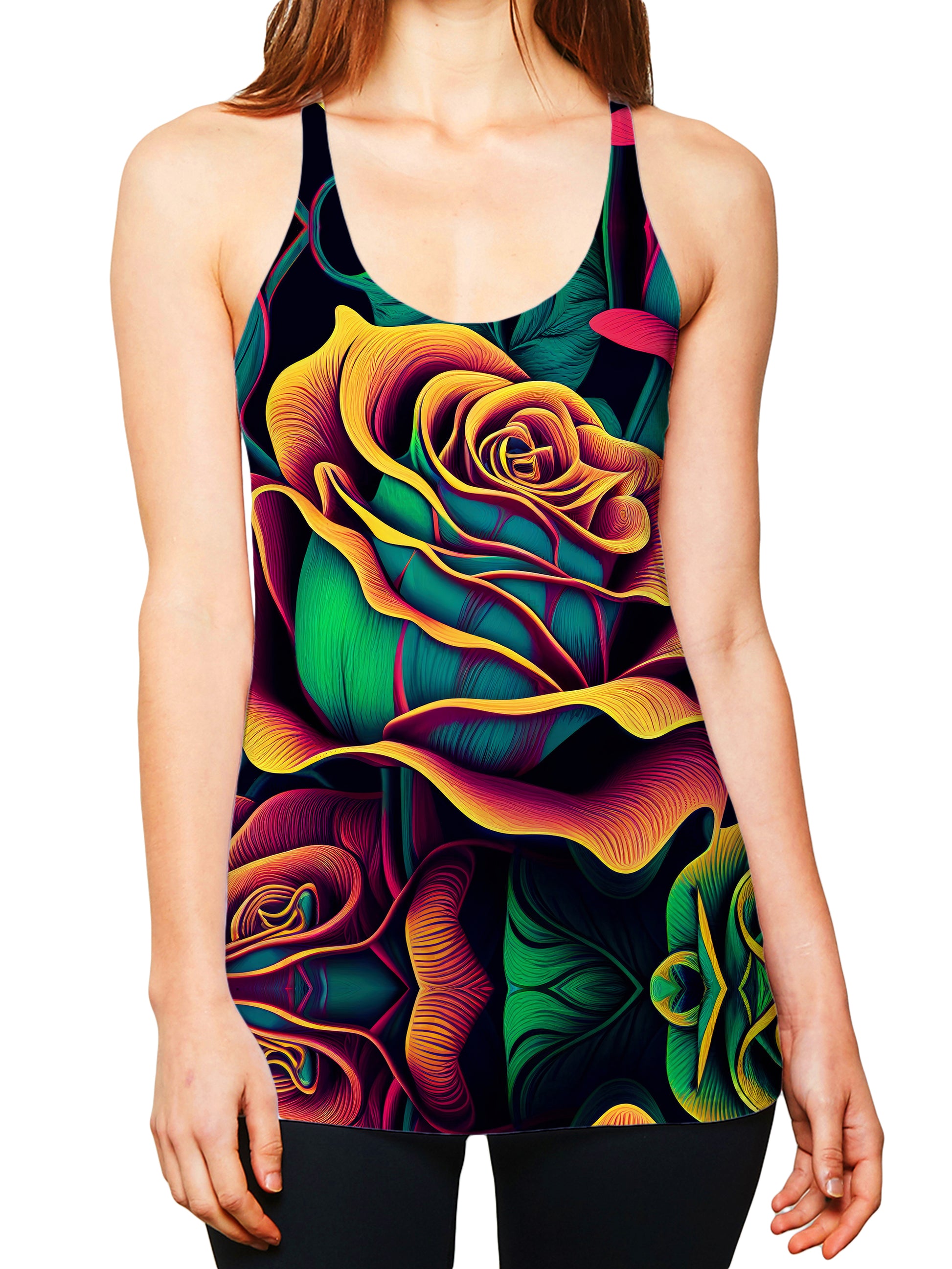 Rosebud Women's Tank and Leggings Combo, iEDM, | iEDM