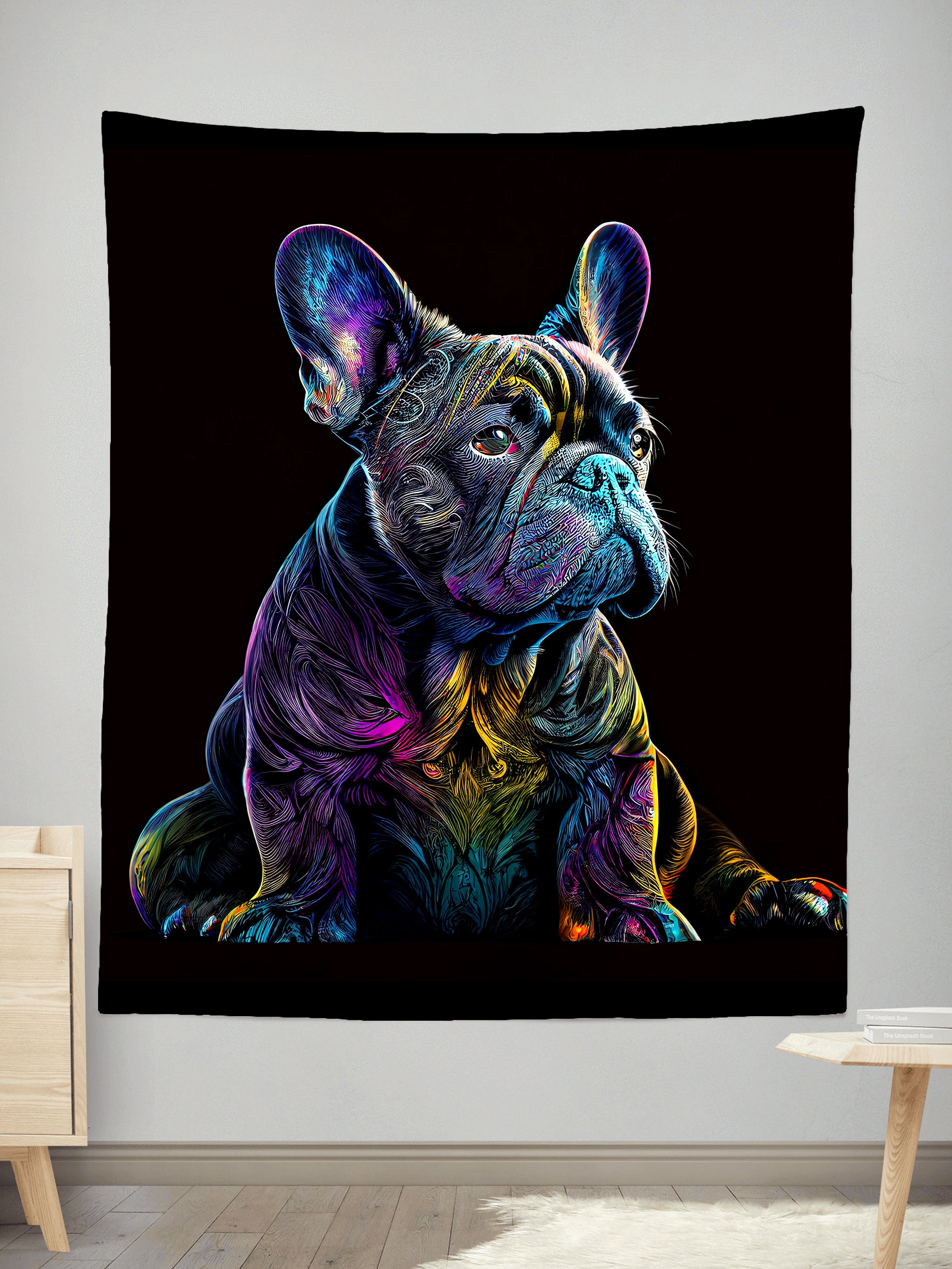 Bulldog tapestry new arrivals