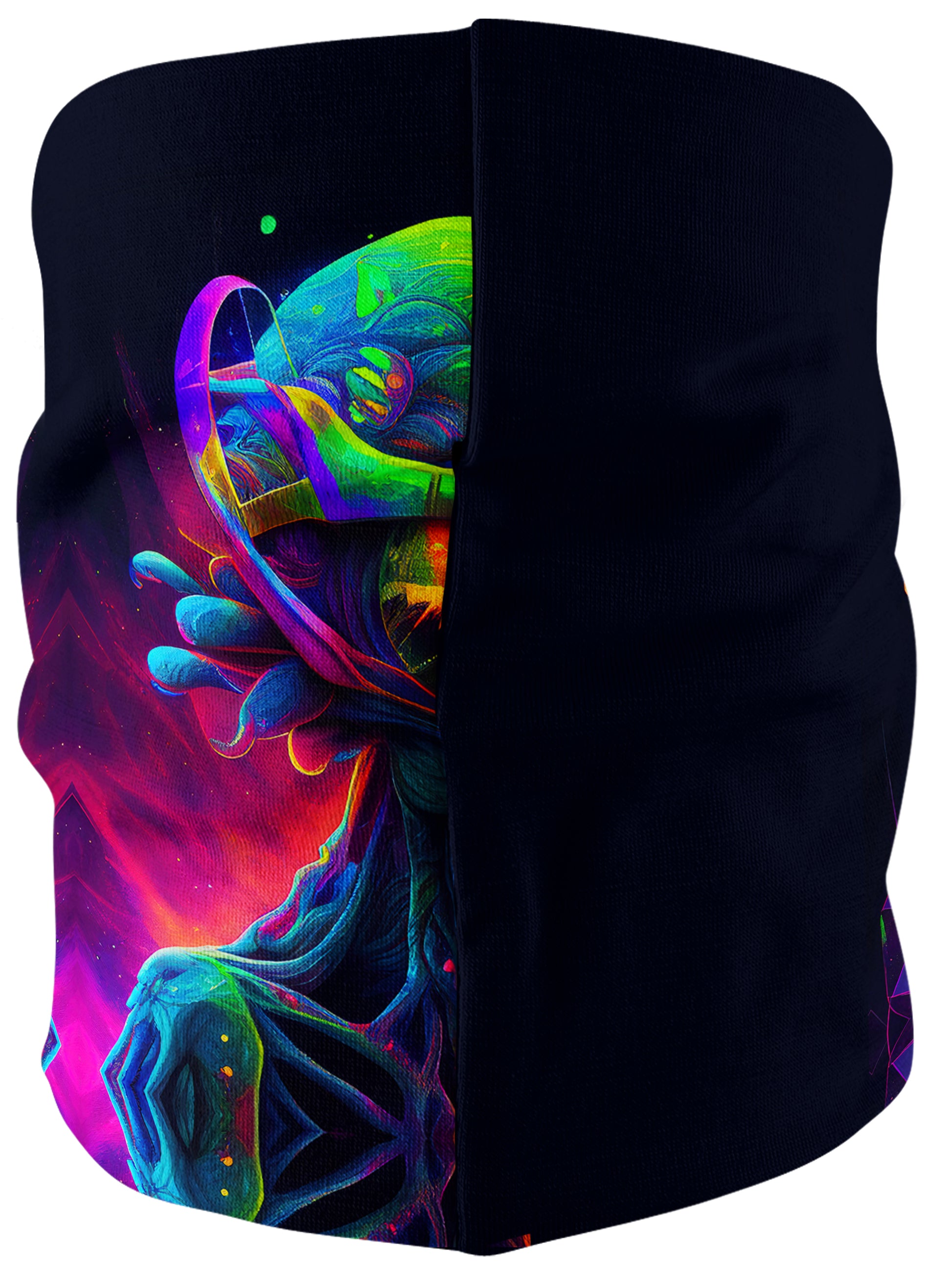 Psychedelic Alien Bandana Mask, iEDM, | iEDM