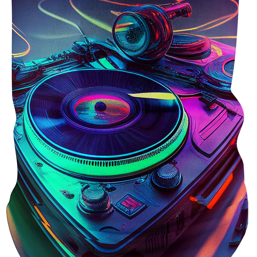 Neon Turntables Bandana Mask, iEDM, | iEDM