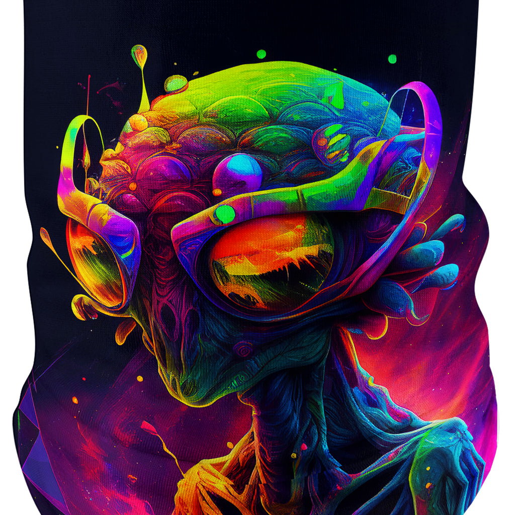 Psychedelic Alien Bandana Mask, iEDM, | iEDM