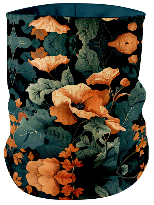 Tangerine Floral Bandana Mask, iEDM, | iEDM