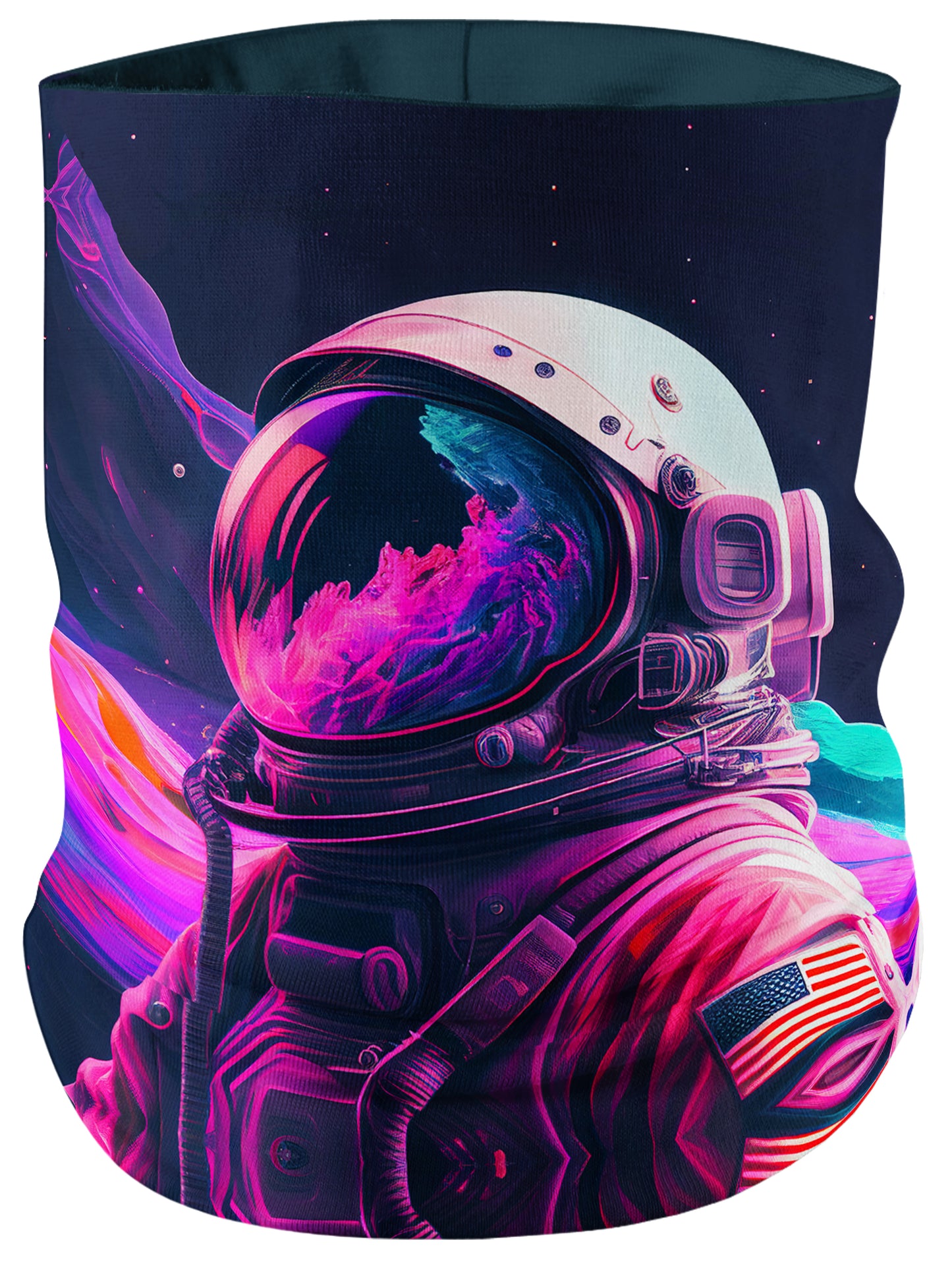 Synthwave Astronaut Bandana Mask, iEDM, | iEDM