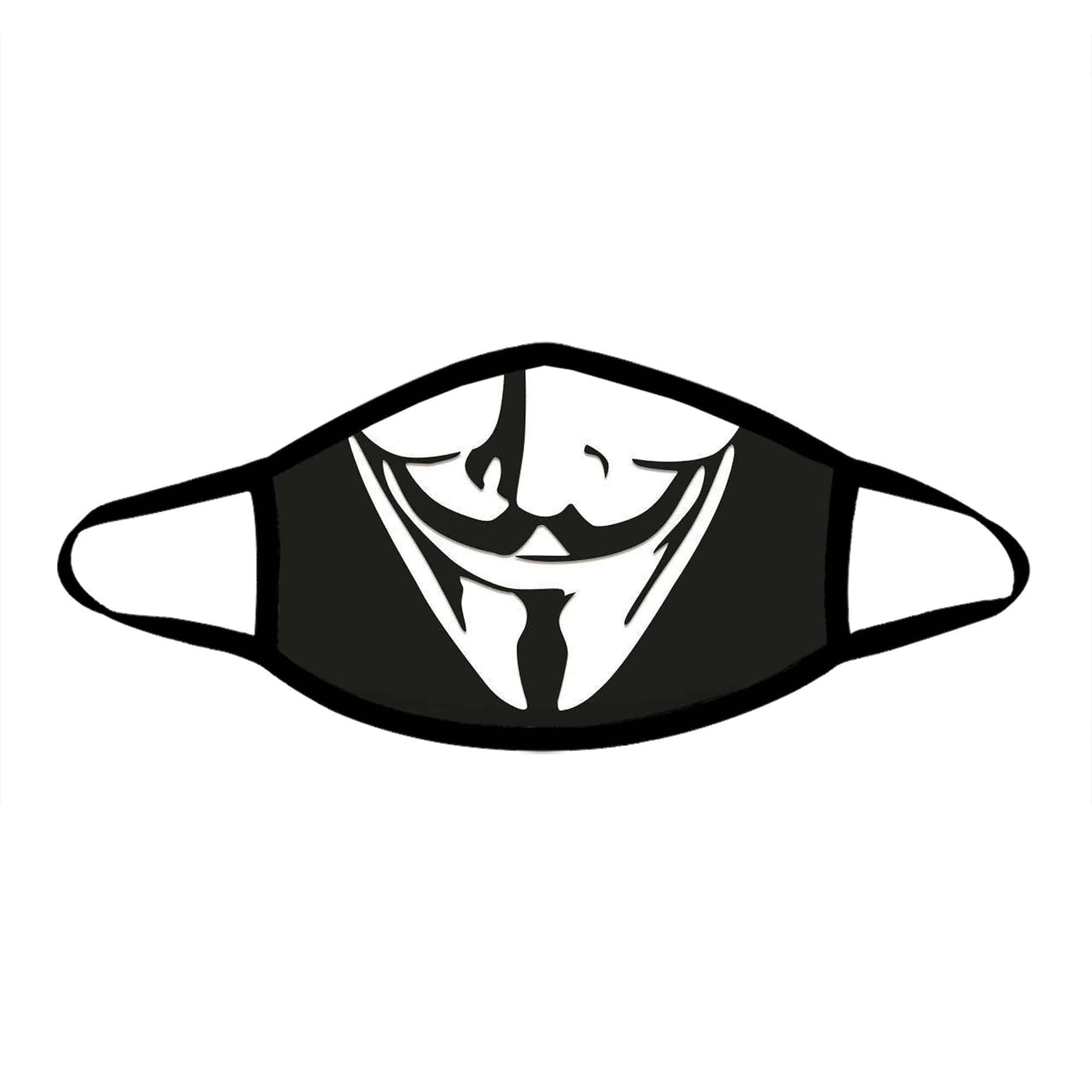 Anonymous Cloth Face Mask, iEDM, | iEDM