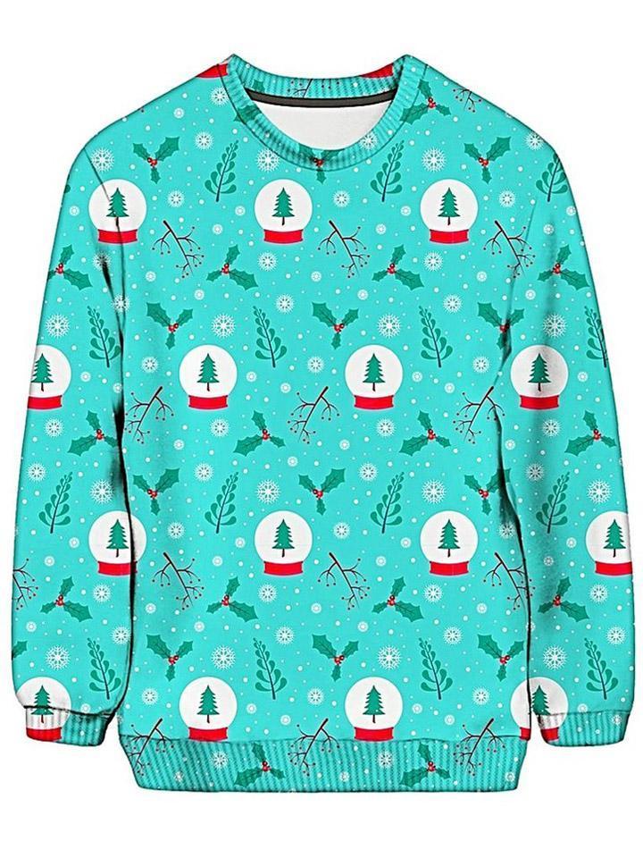 iEDM Blue Christmas Ugly Sweatshirt - iEDM