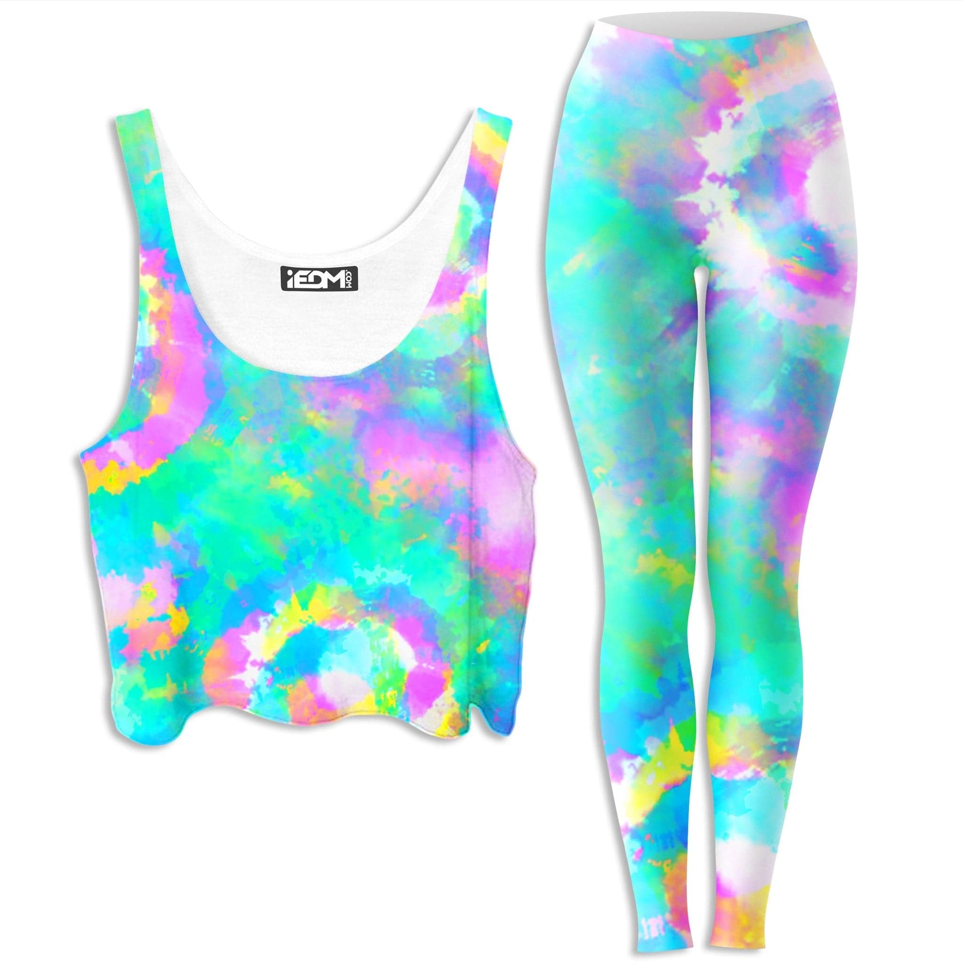 Day Dreams Crop Top and Leggings Combo, iEDM, | iEDM