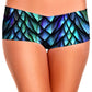 Dosed Dragon Scale Booty Shorts, iEDM, | iEDM