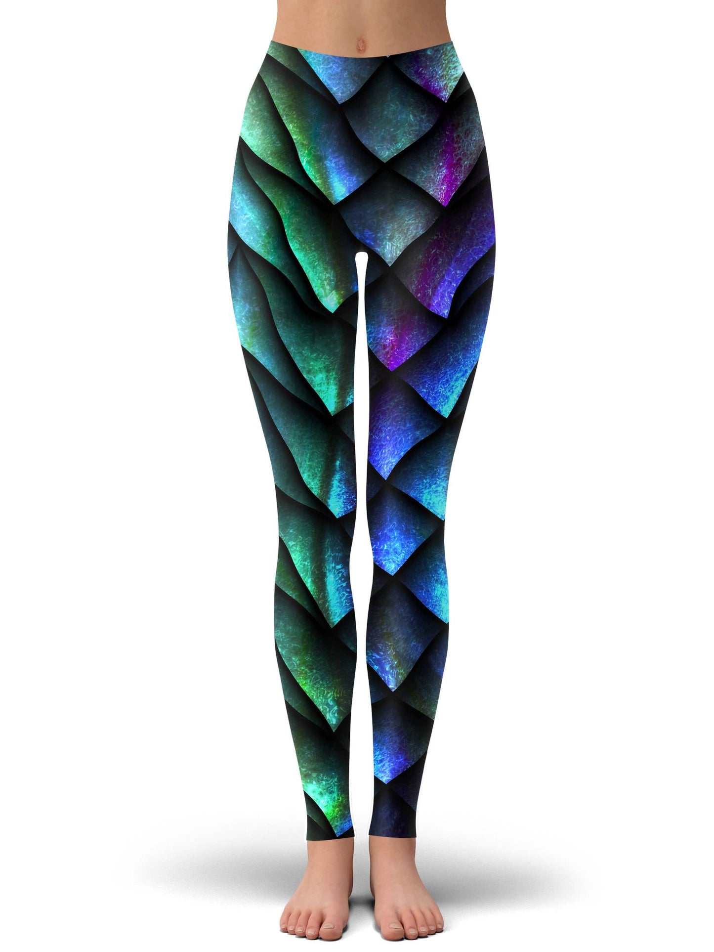 Dosed Dragon Scale Crop Top and Leggings Combo, iEDM, | iEDM