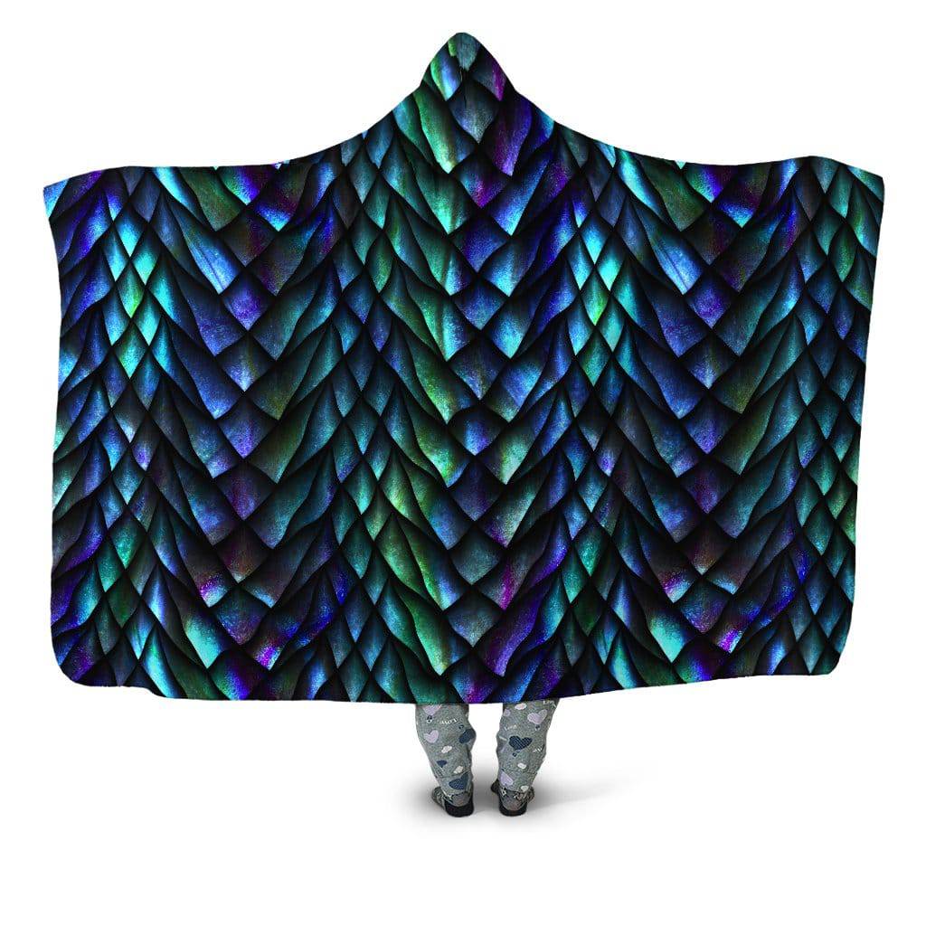 Dosed Dragon Scale Hooded Blanket, iEDM, | iEDM