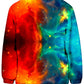 Fire and Ice Galaxy Sweatshirt, iEDM, | iEDM